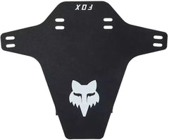 Fox Racing mud guard mounted on MTB, helping keep gears clean.