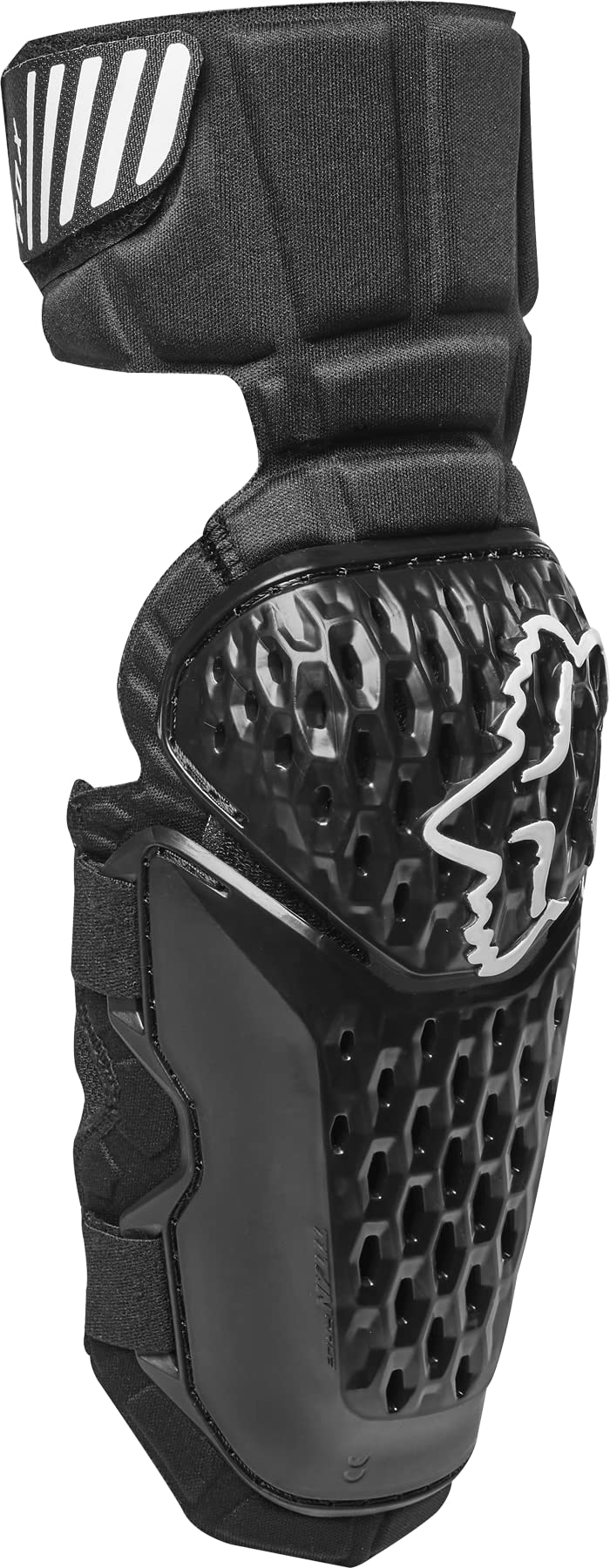 Fox Racing Titan elbow guard delivers full elbow and forearm protection for motocross.