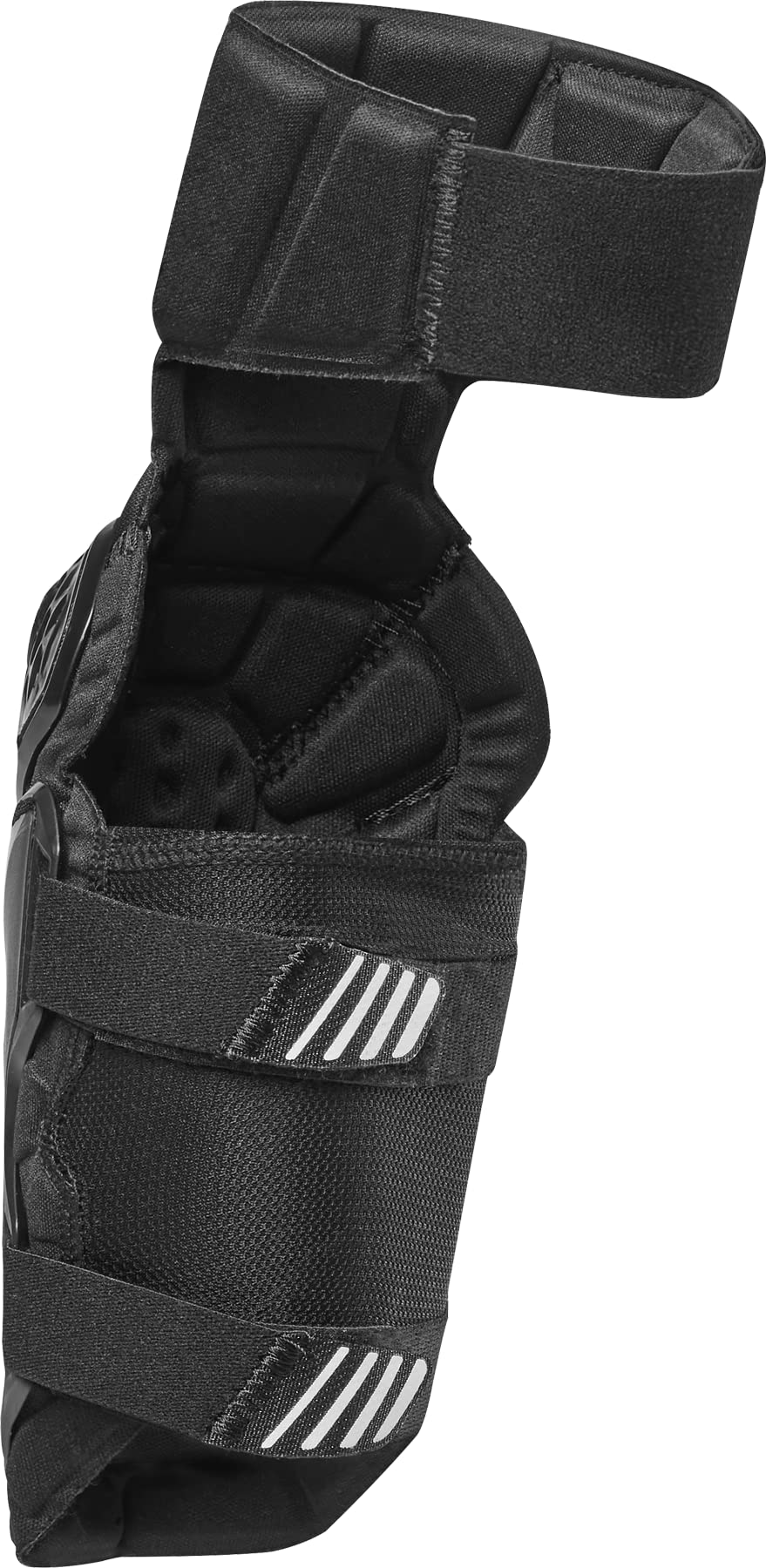 Fox Racing Titan elbow guard shown with adjustable elastic strap for a secure fit.