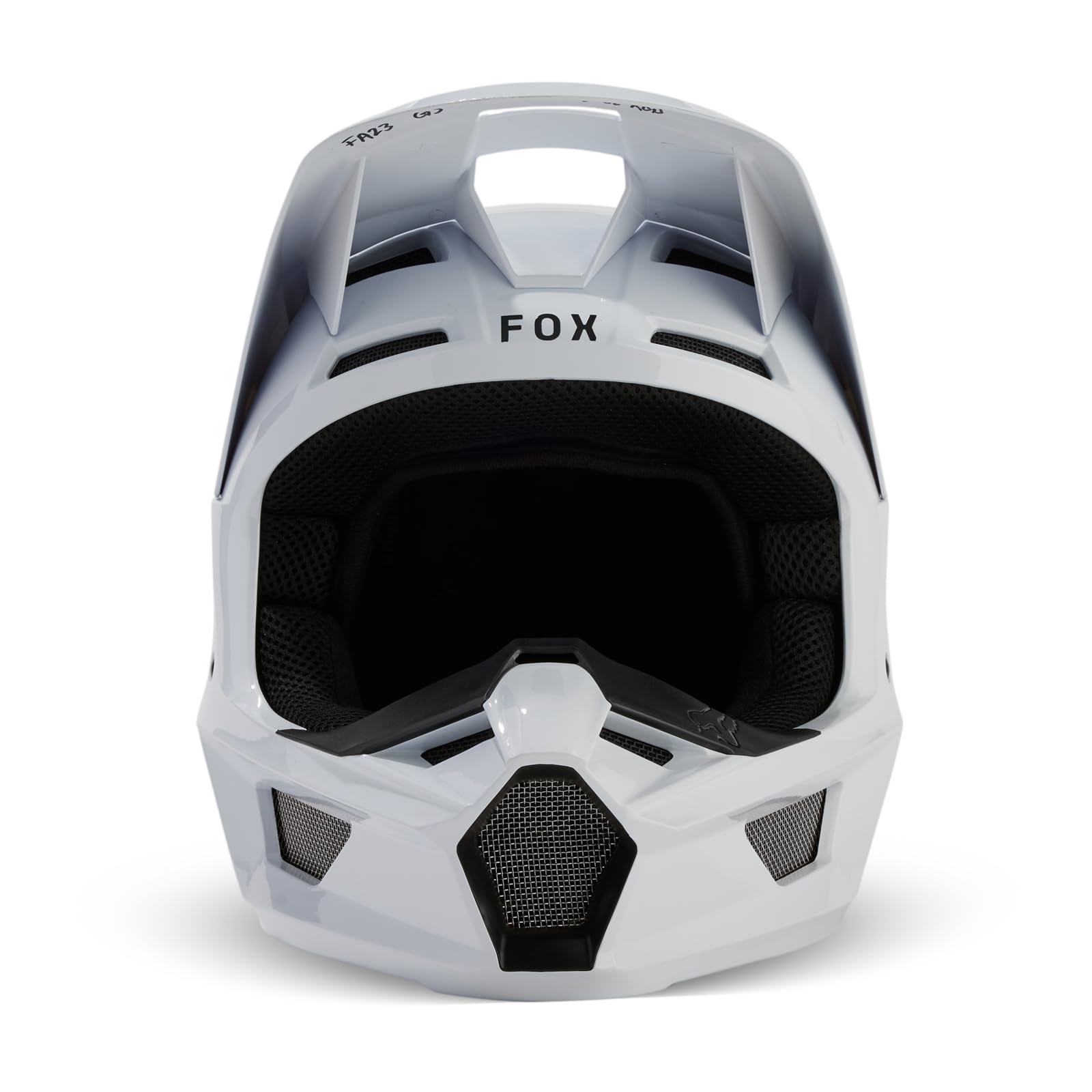 Fox Racing V Core MIPS helmet, chin strap and securing system for reliable retention on rugged rides.
