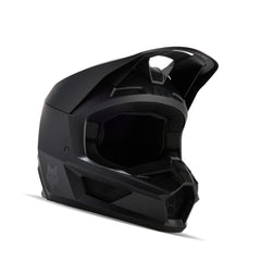 Fox Racing V Core MIPS helmet front view with secure magnetic visor release.