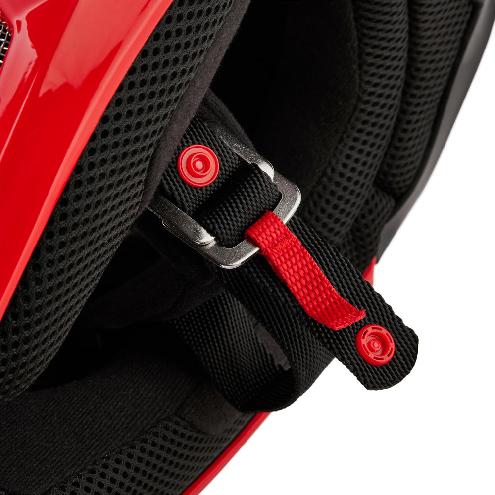 Fox Racing V Core MIPS helmet interior showing lightweight comfort