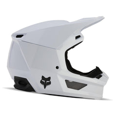 Fox Racing V Core MIPS helmet, side view highlights sleek profile and comfortable fit.