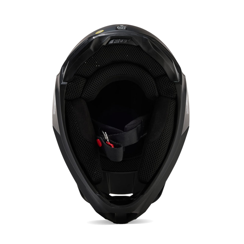 Fox Racing V Core MIPS helmet vent close-up emphasizing airflow channels
