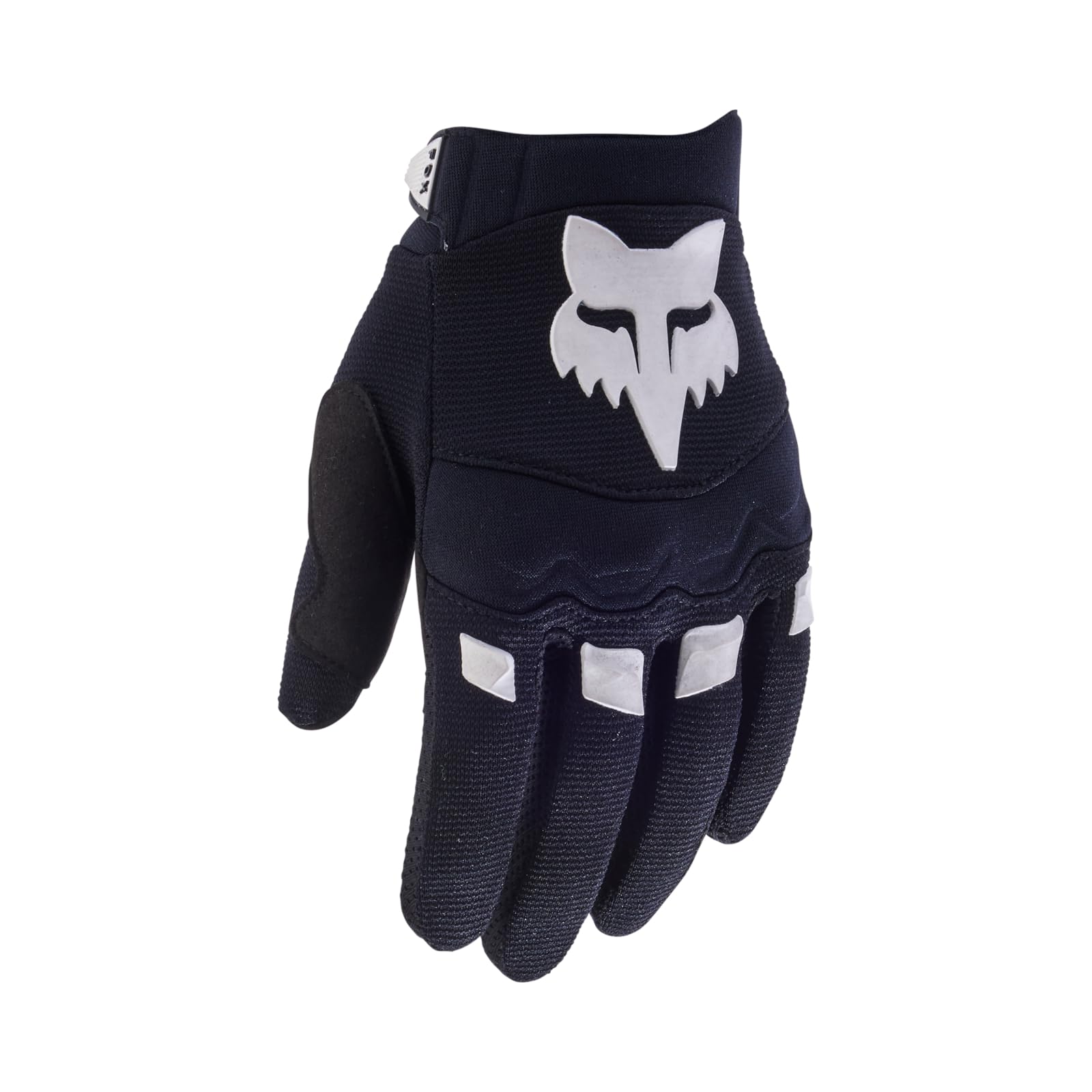 Fox Racing Youth Dirtpaw glove knuckle-armor provides trail protection and grip.