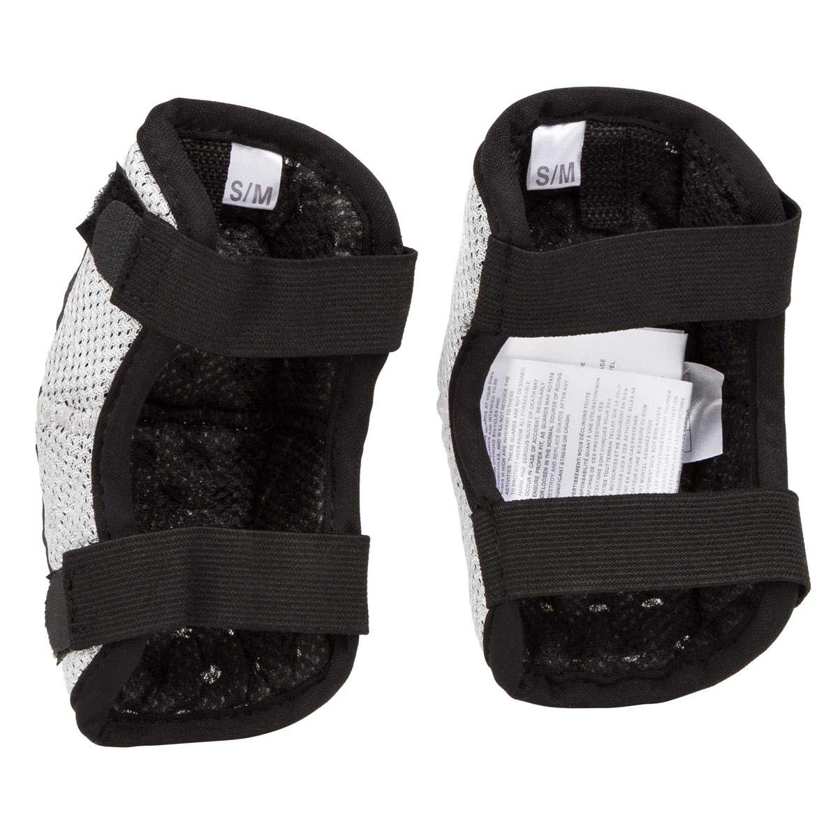 Fox Racing Titan elbow pads, closeup view, showcasing quality finish for youth motocross