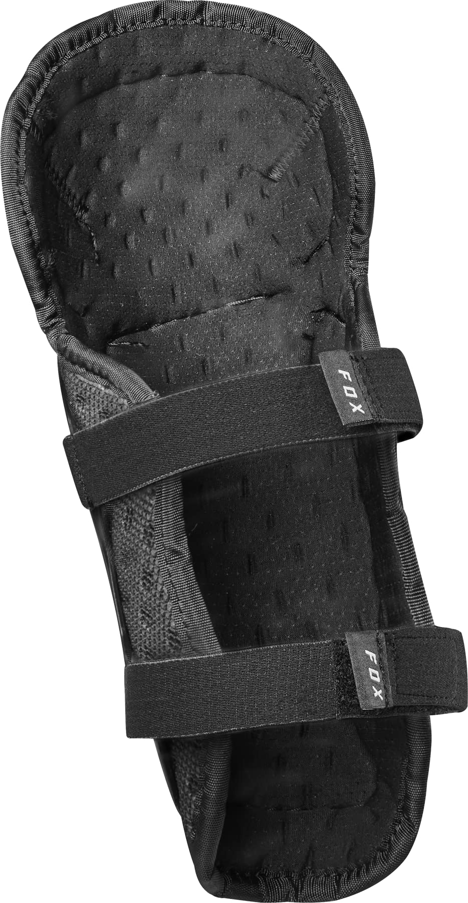 Fox Racing Youth Titan Sport knee pad side view with adjustable straps.