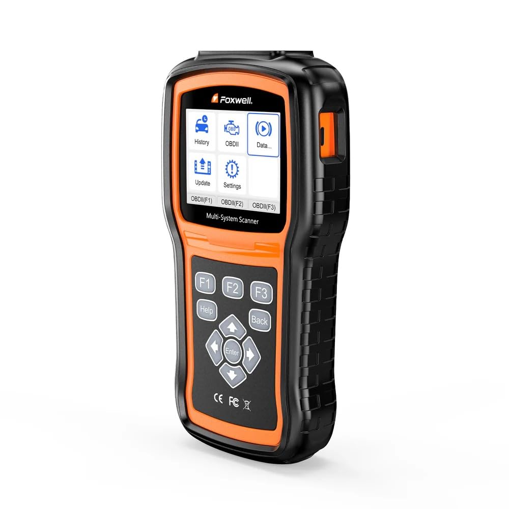 FOXWELL NT530 updates screen showing free lifetime updates