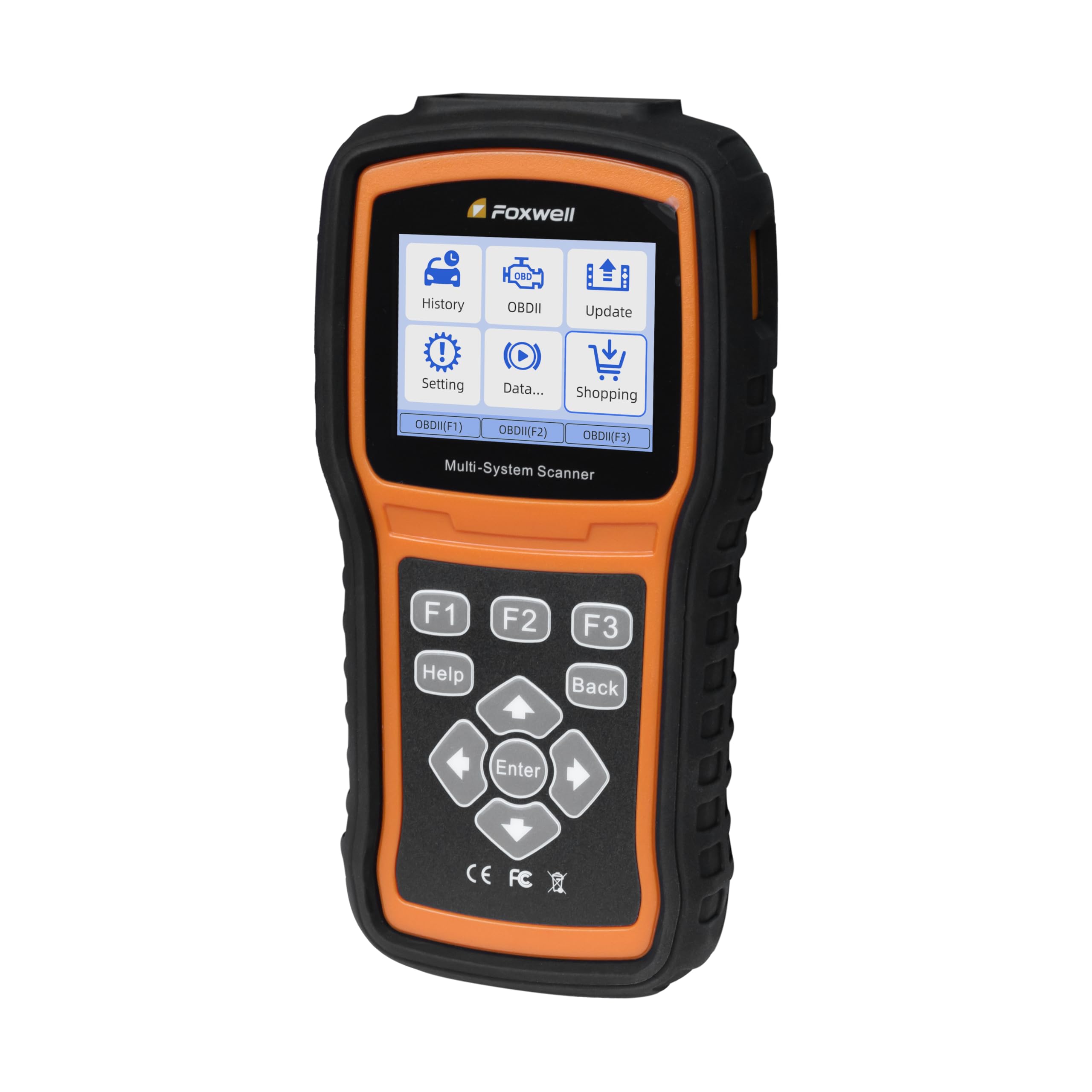 FOXWELL NT530 history with VIN saved for quicker diagnostics