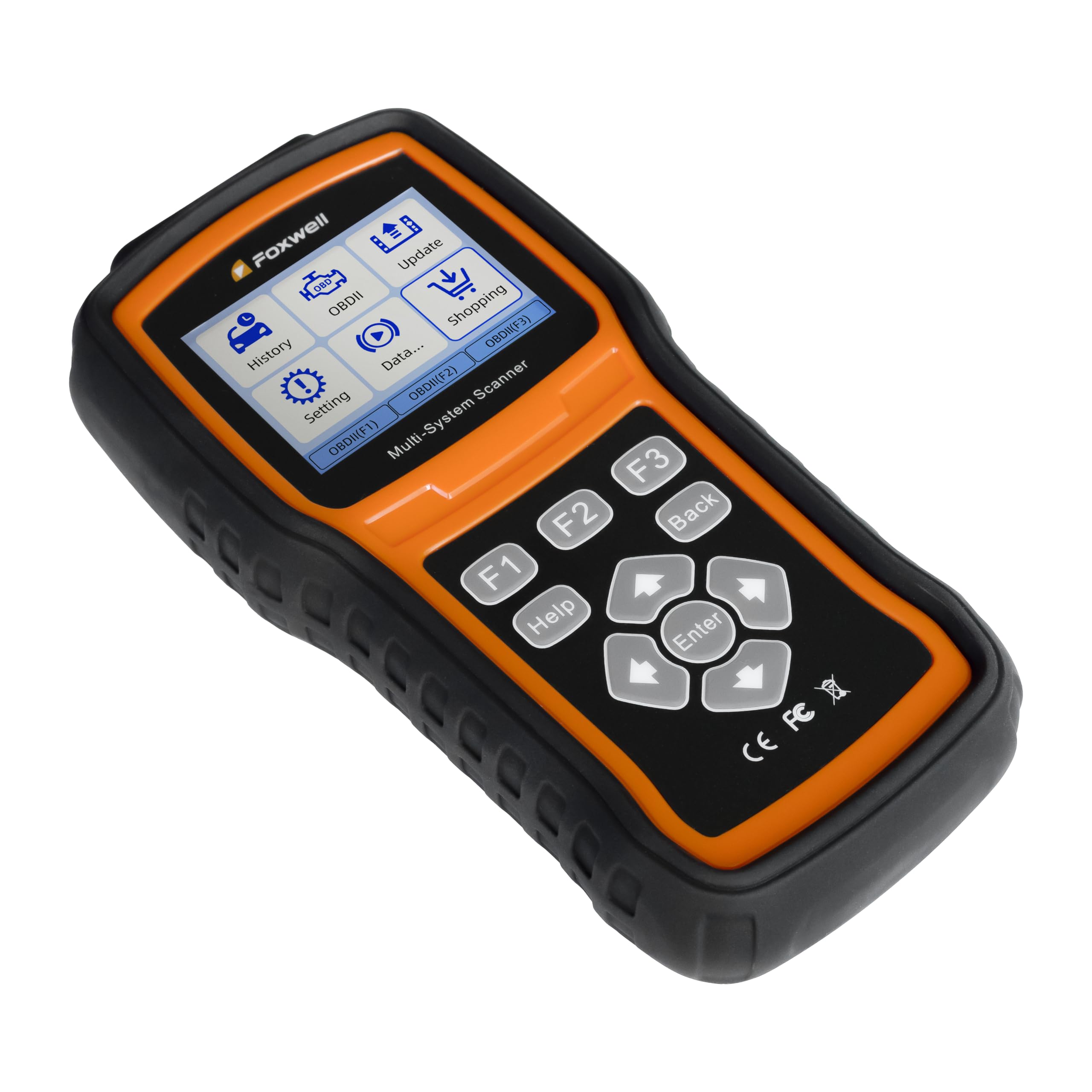 FOXWELL NT530 oil reset option for maintenance tasks