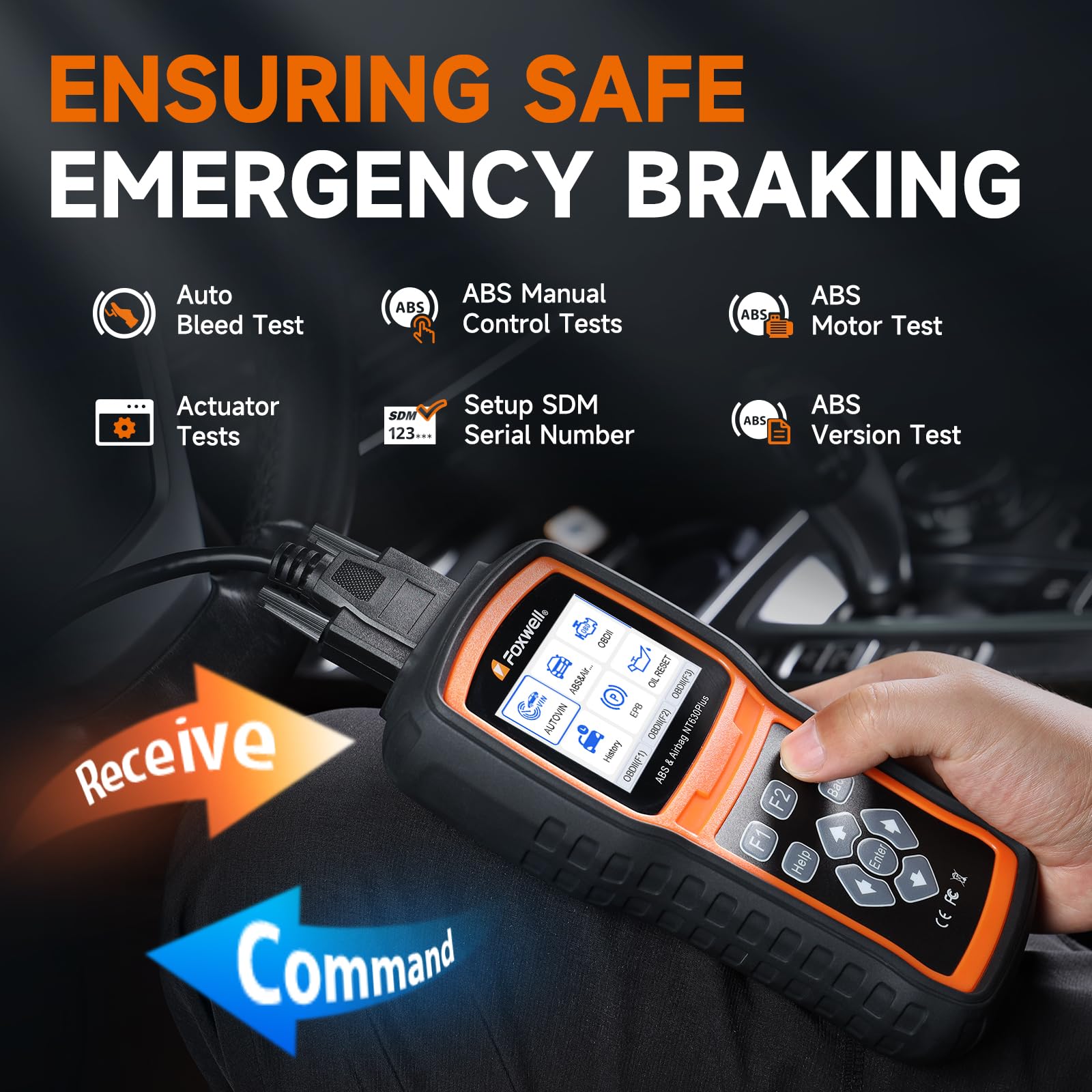 FOXWELL NT630 Plus WiFi updates without a subscription.