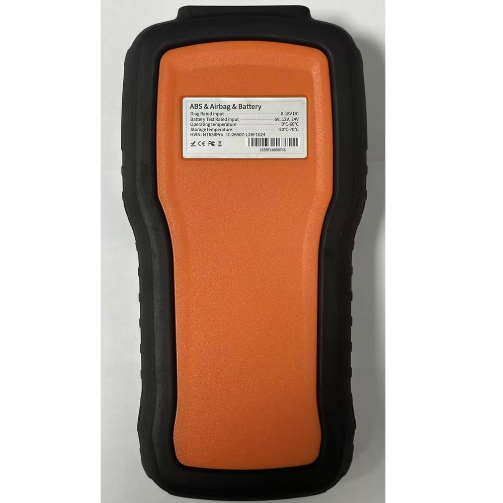 FOXWELL NT630 Pro compact kit includes clamps and carry bag.