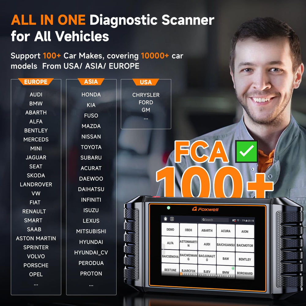 FOXWELL NT726 climate commitment highlights greener, precise diagnostics and ongoing updates.