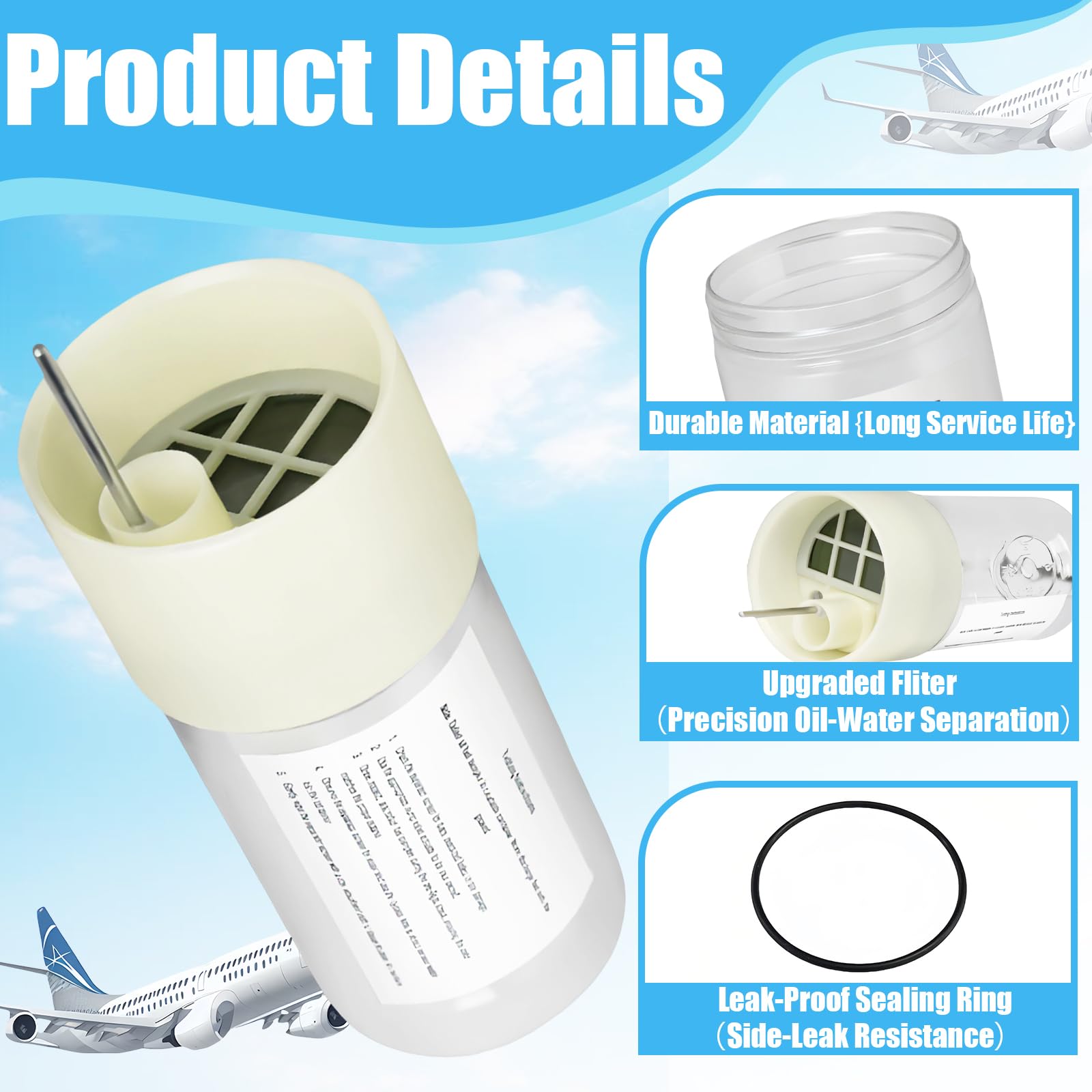 Rugged ABS case of Foycow aviation fuel tester in harsh aviation environments