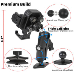 FPN camera-friendly design keeps camera visible while mounted.