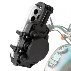 FPN magnetic motorcycle phone holder on tank with secure 66 lb grip for highway rides