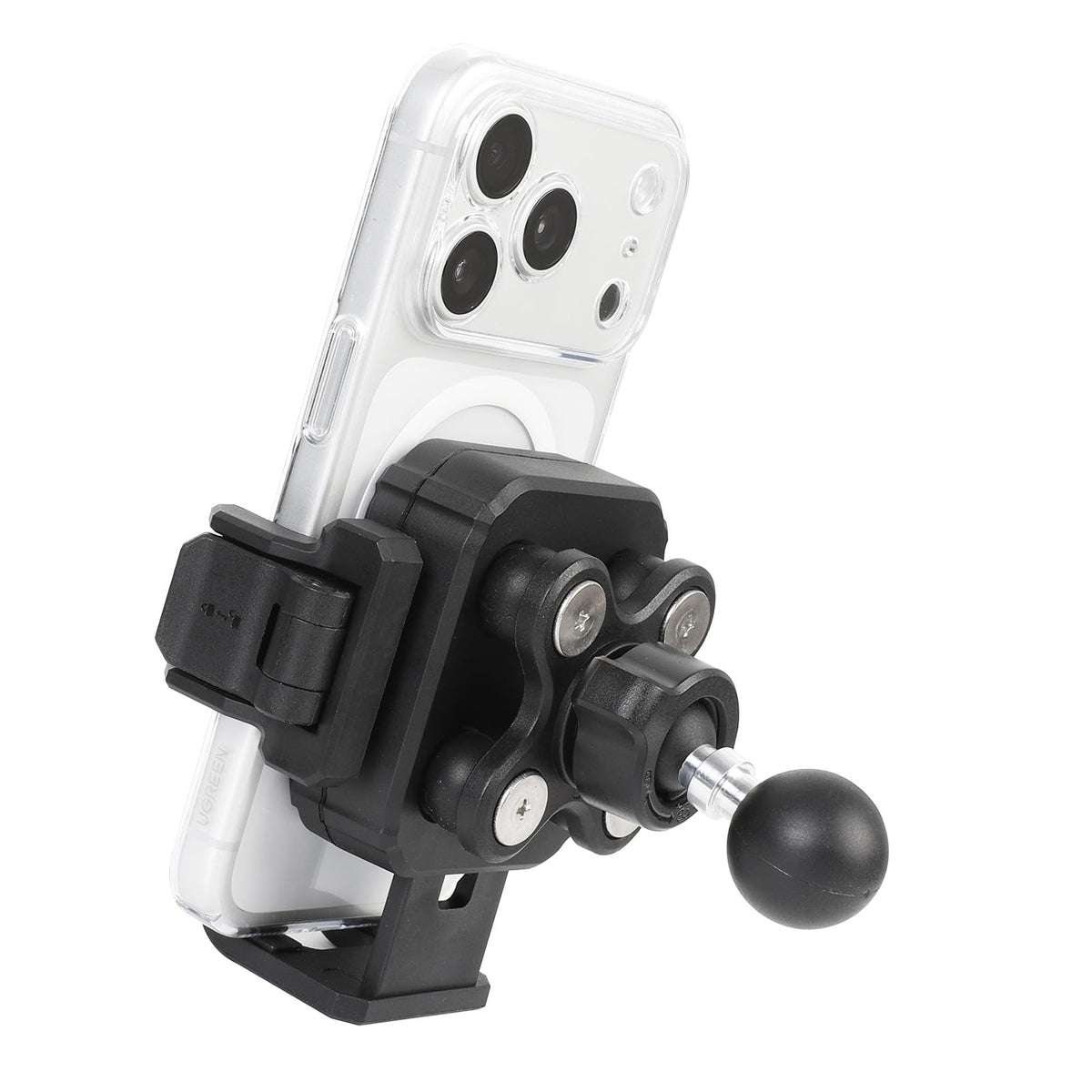 FPN universal phone holder base with RAM B-size mount offers secure vehicle mounting.