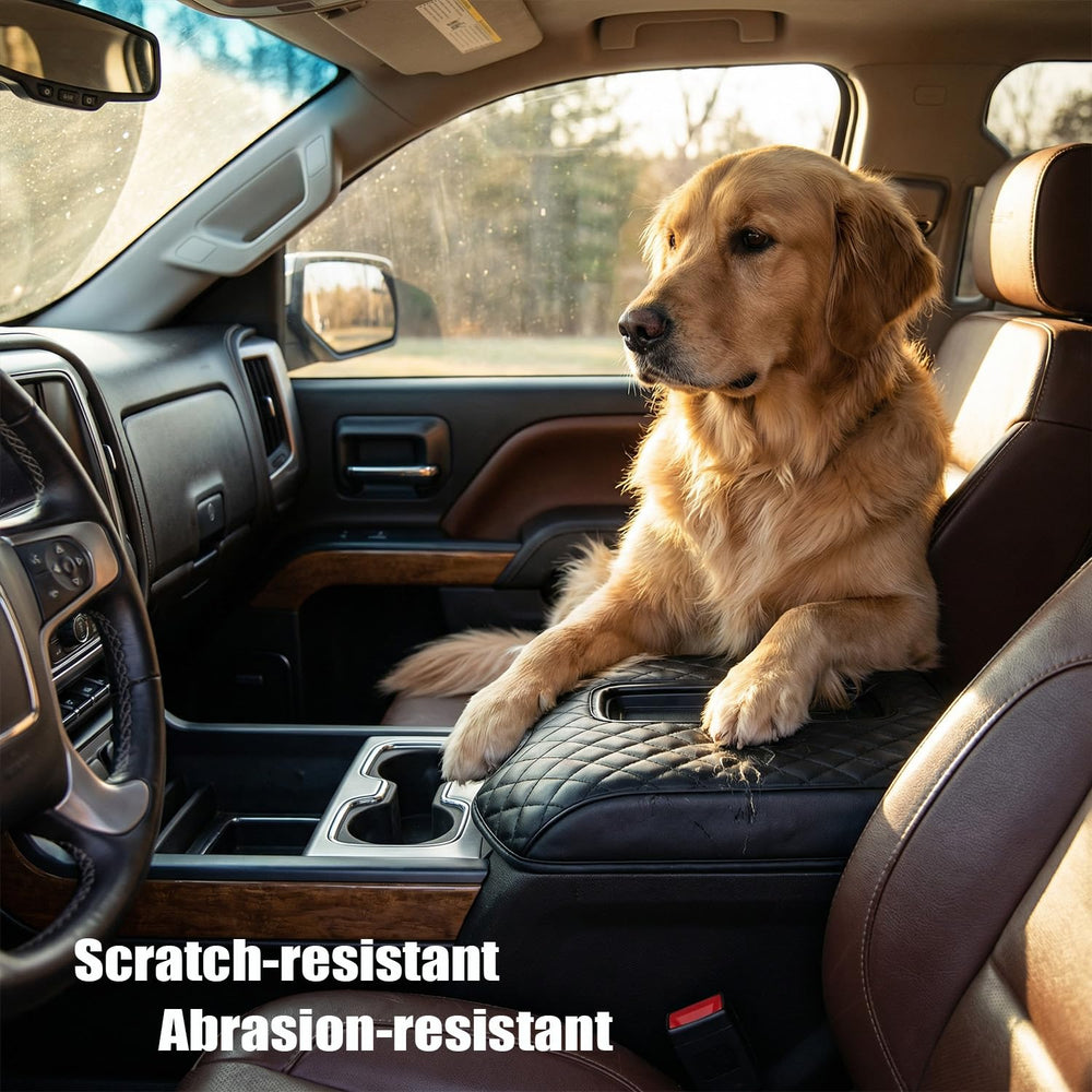 Luxurious dense foam cushion delivers comfortable support on long drives.