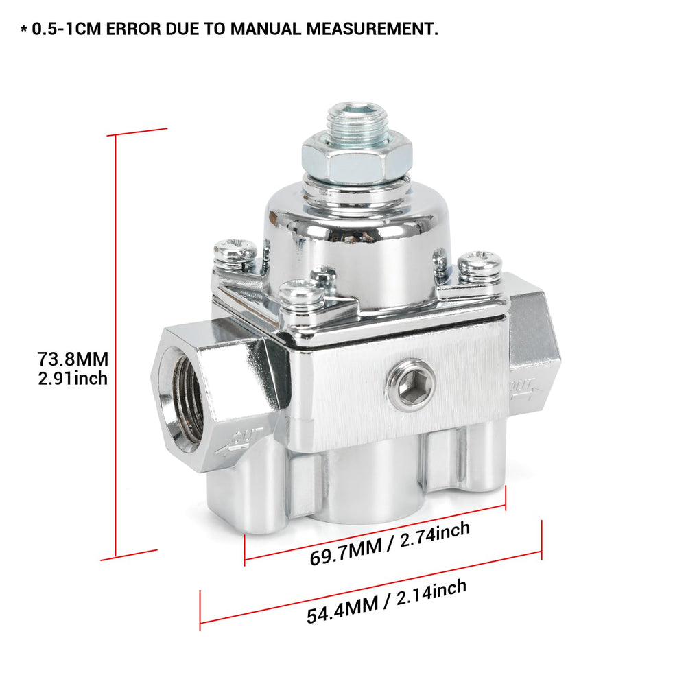 FQRANBO 12-803 knob-closeup shows easy pressure adjustment for tuned performance