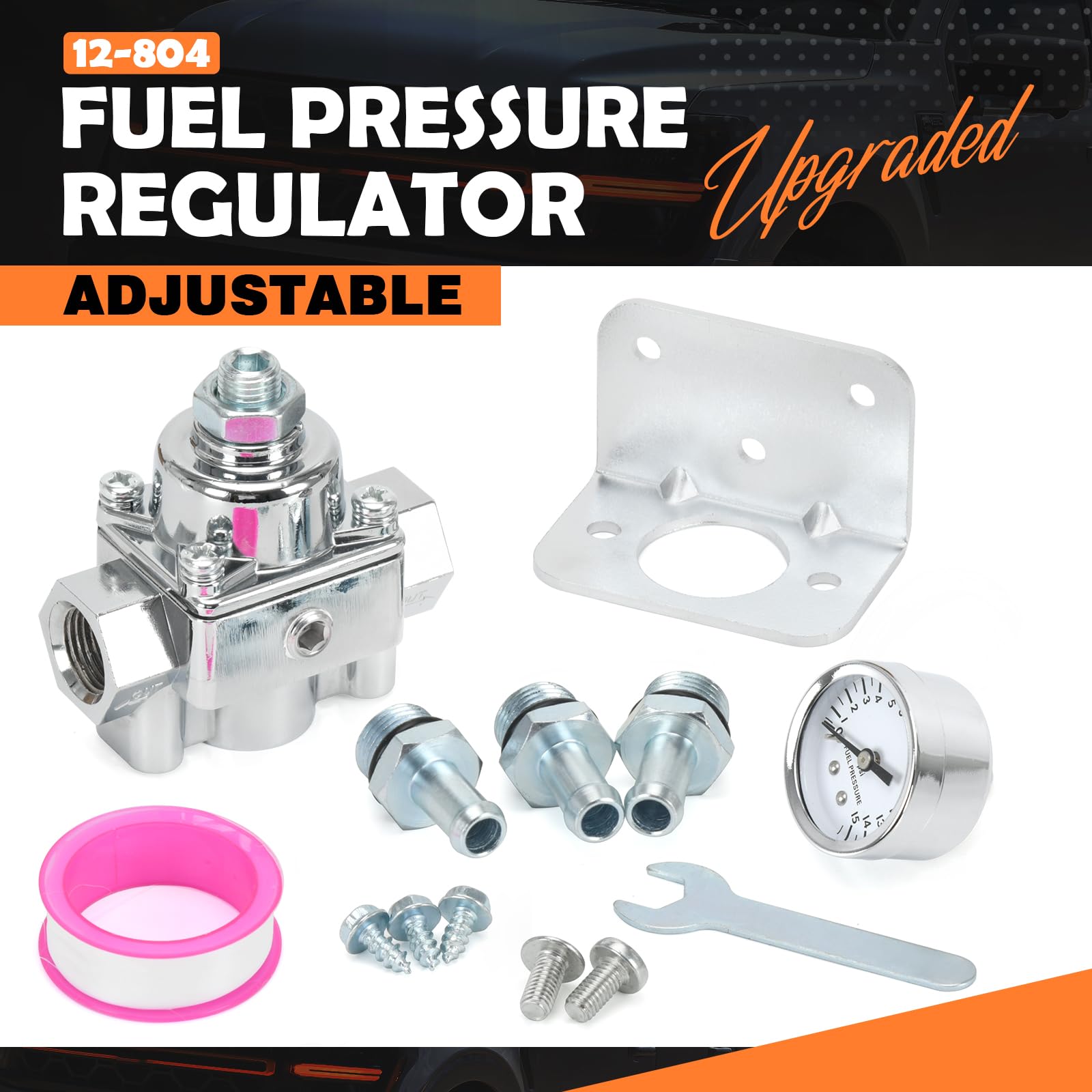 Durable metal and ABS body of the FQRANBO regulator