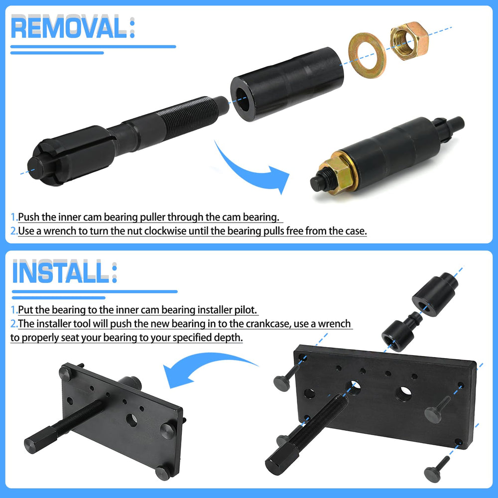 FQRANBO durable metal construction for long-lasting tool performance.