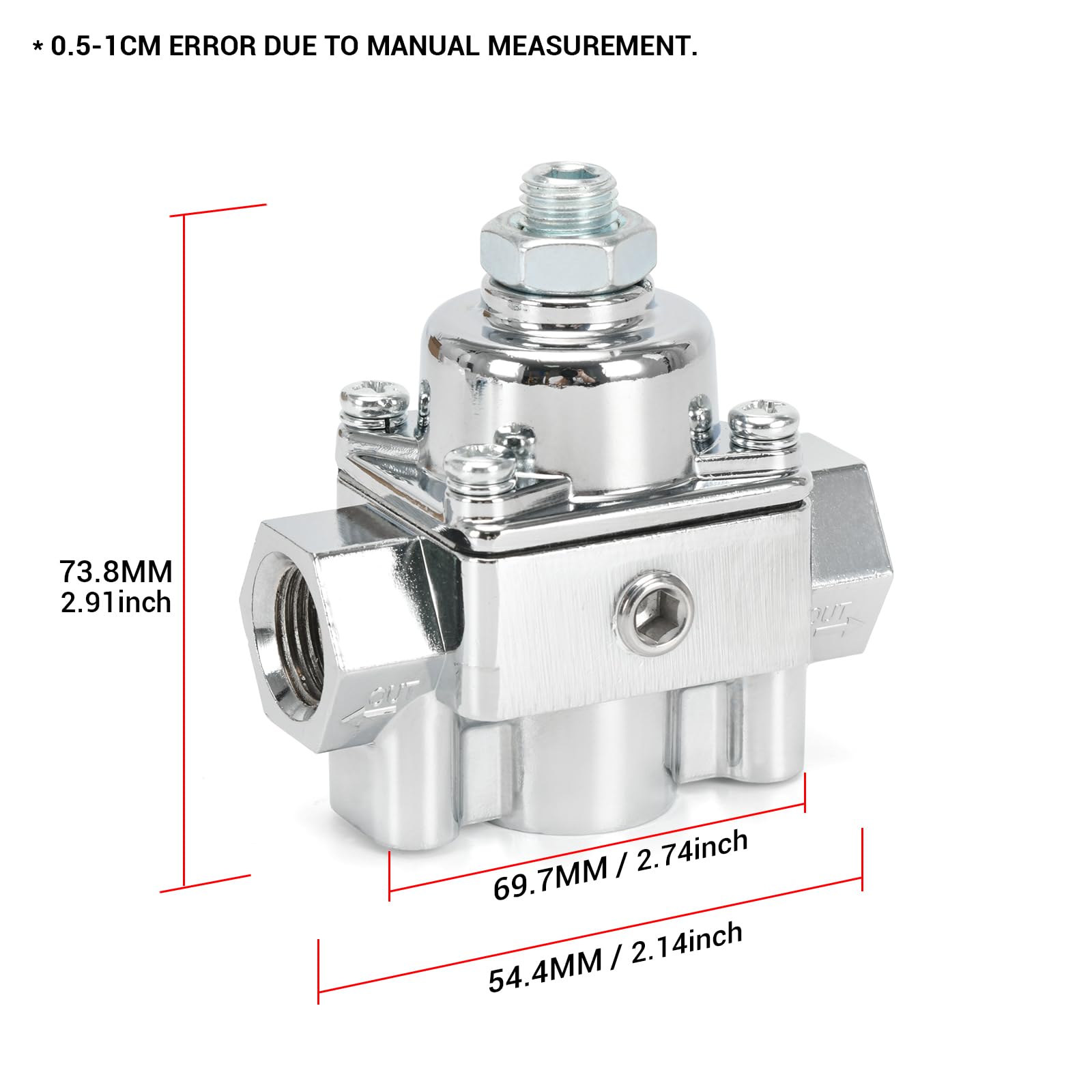 FQRANBO regulator compatible with Holley and Edelbrock for reliable tuning