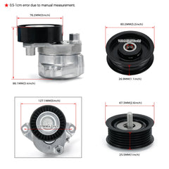 FQRANBO idler pulley kit ensuring smooth belt routing and quieter operation