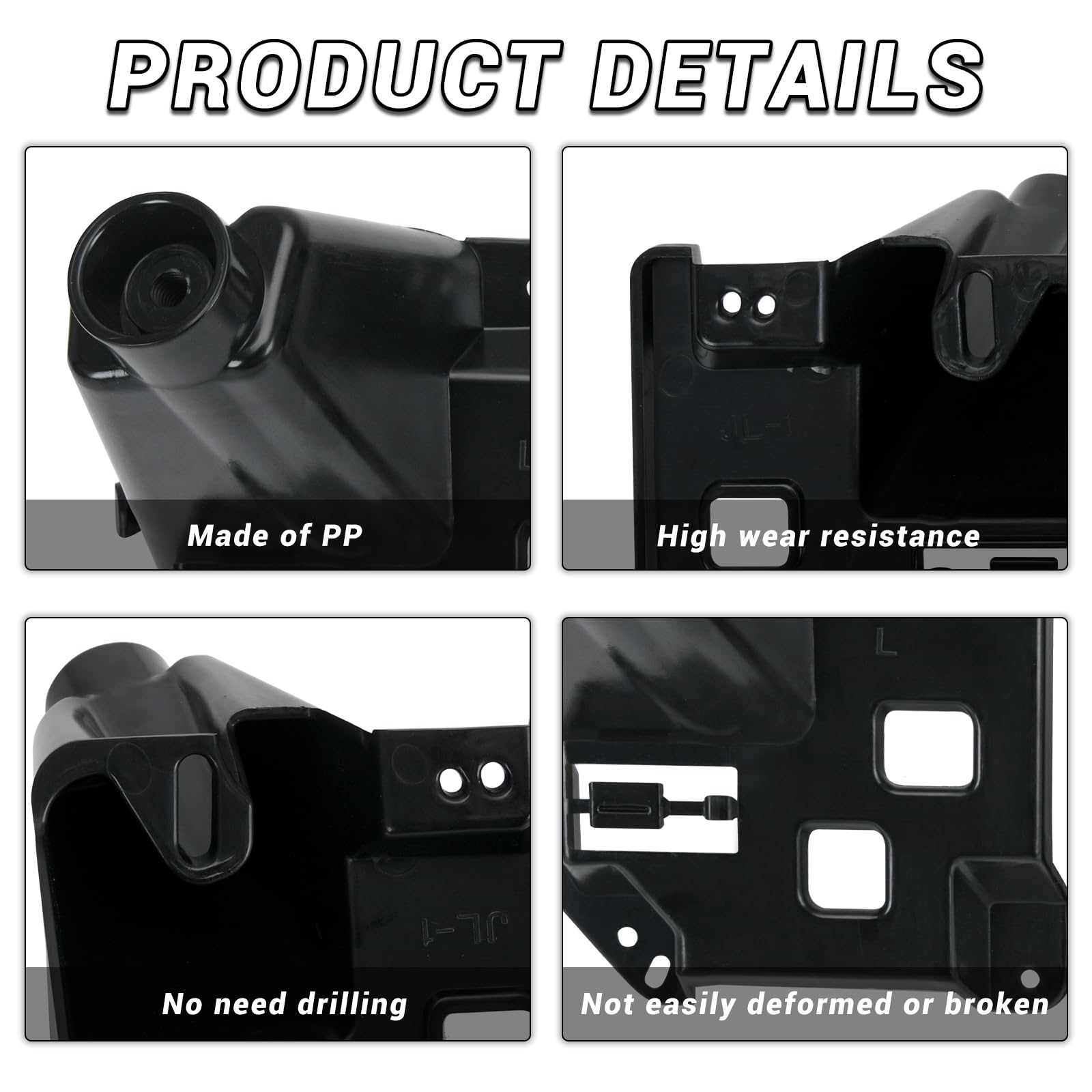 FQRANBO rear tail-light mount supports lights and reduces wobble.