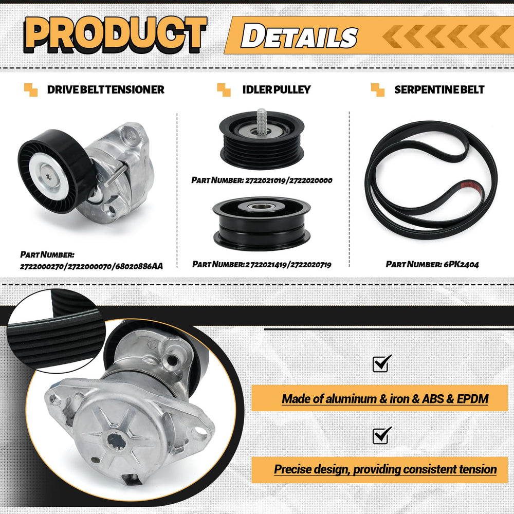FQRANBO serpentine belt EPDM belt for durable, stable engine drive