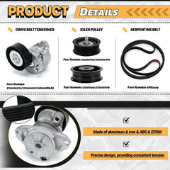 FQRANBO serpentine belt EPDM belt for durable, stable engine drive