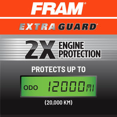 FRAM CA10881 easy installation step illustration for quick replacement.