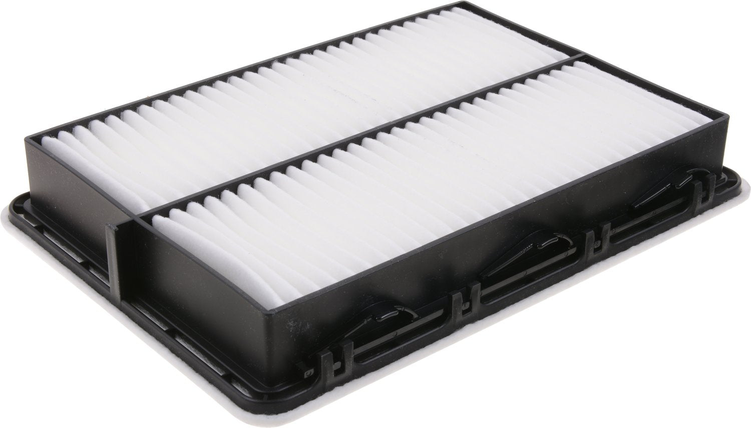 FRAM Extra Guard CA11942 filter media detail demonstrates dirt-trapping capacity protecting engine from grime
