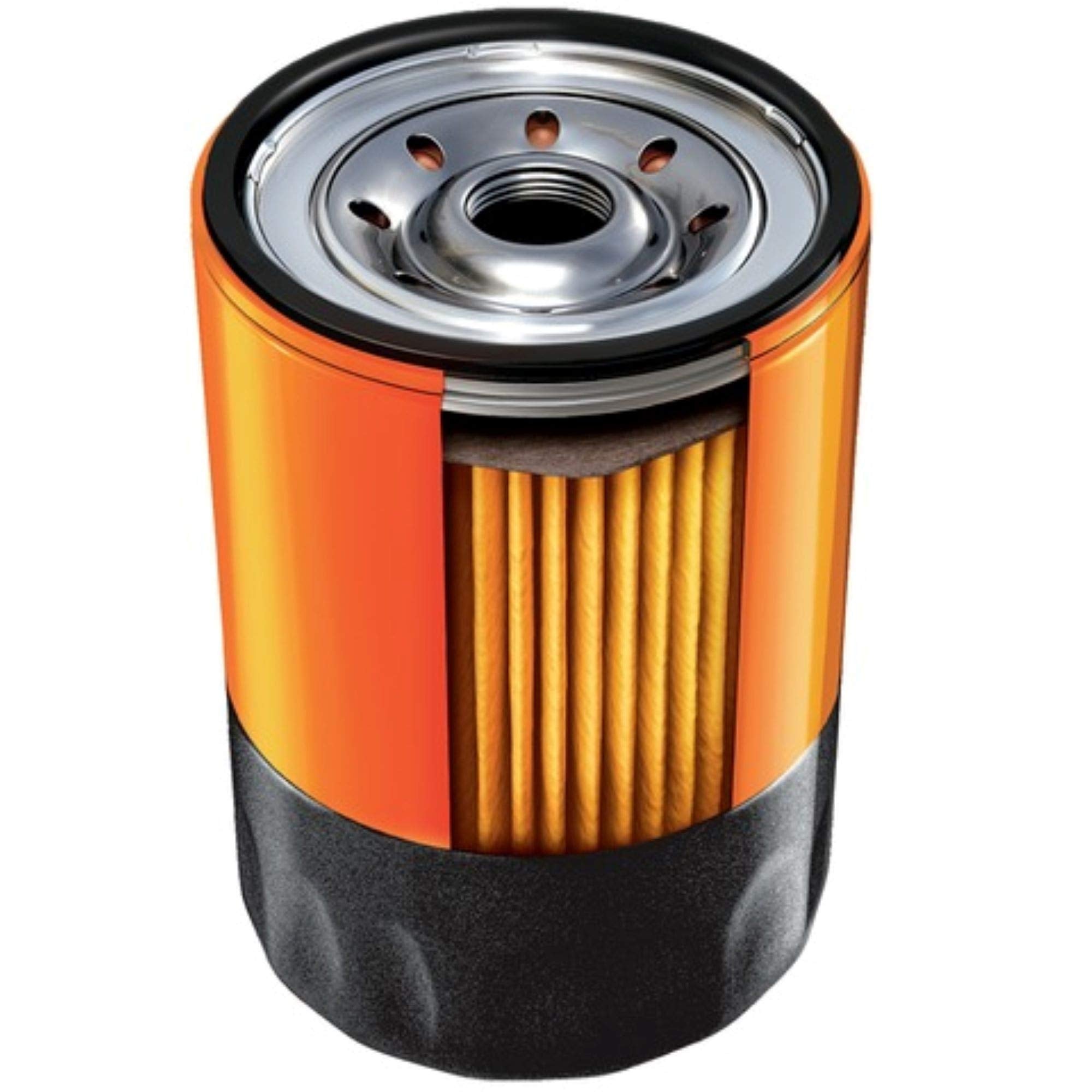 Dirt capture graphic illustrating FRAM filter’s dirt holding capacity