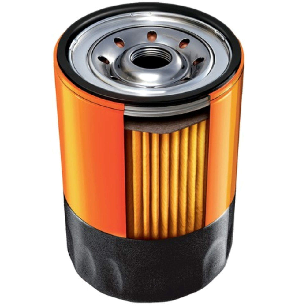 Dirt capture graphic illustrating FRAM filter’s dirt holding capacity
