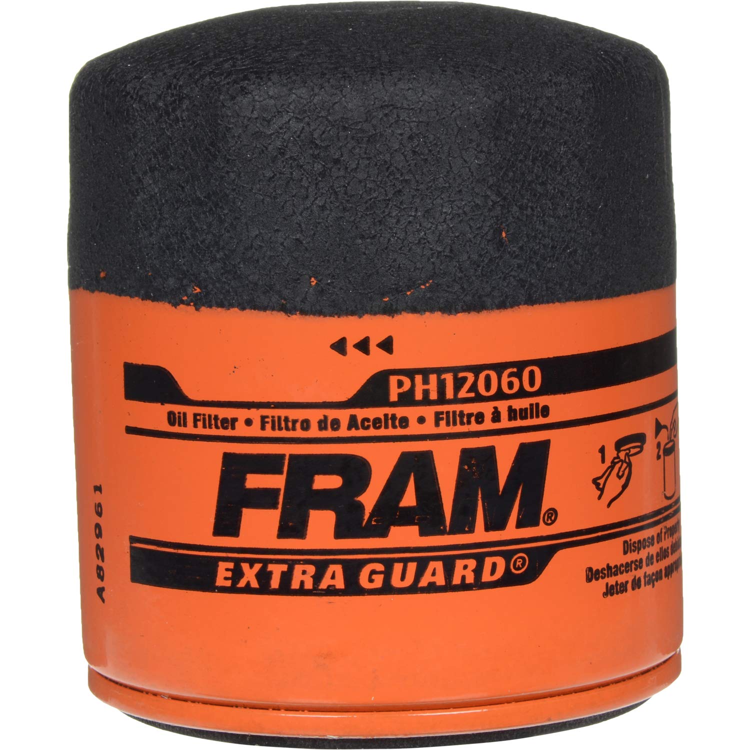 Silicone non-drain back valve on FRAM filter for better hot oil protection