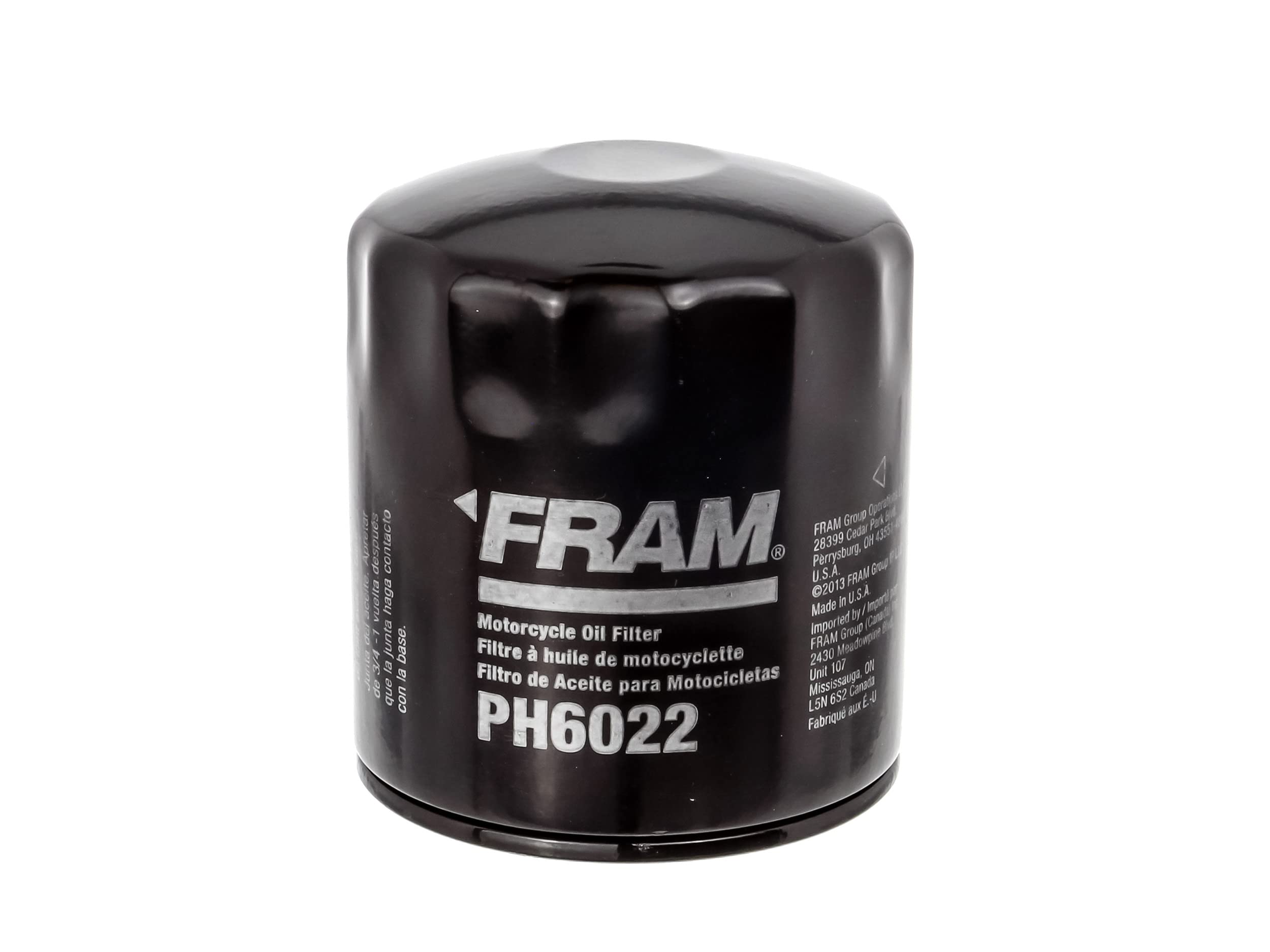 FRAM Extra Guard PH6022 filter, side view, easy installation with SureGrip.