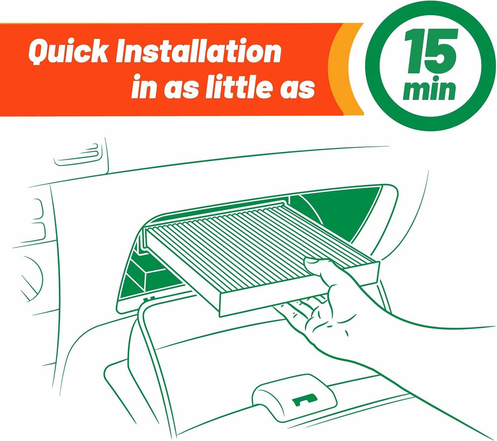 FRAM Fresh Breeze cross-reference confirms compatibility with Bosch and Purolator.