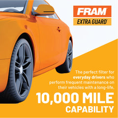 FRAM SureGrip non-slip surface aids quick installation and removal