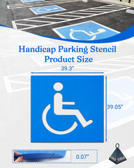 FrameFirm plastic material stencil durable and reusable for multiple paint jobs.