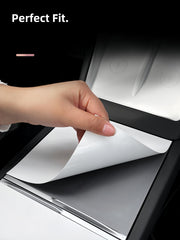 Frani white edition wrap installation guide with precise cutouts