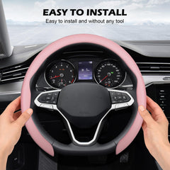 Frani Nappa leather cover resists wear and is easy to wipe clean.