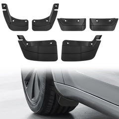 Frani mud flaps for Tesla Model 3 Highland front-left protection and splash reduction.
