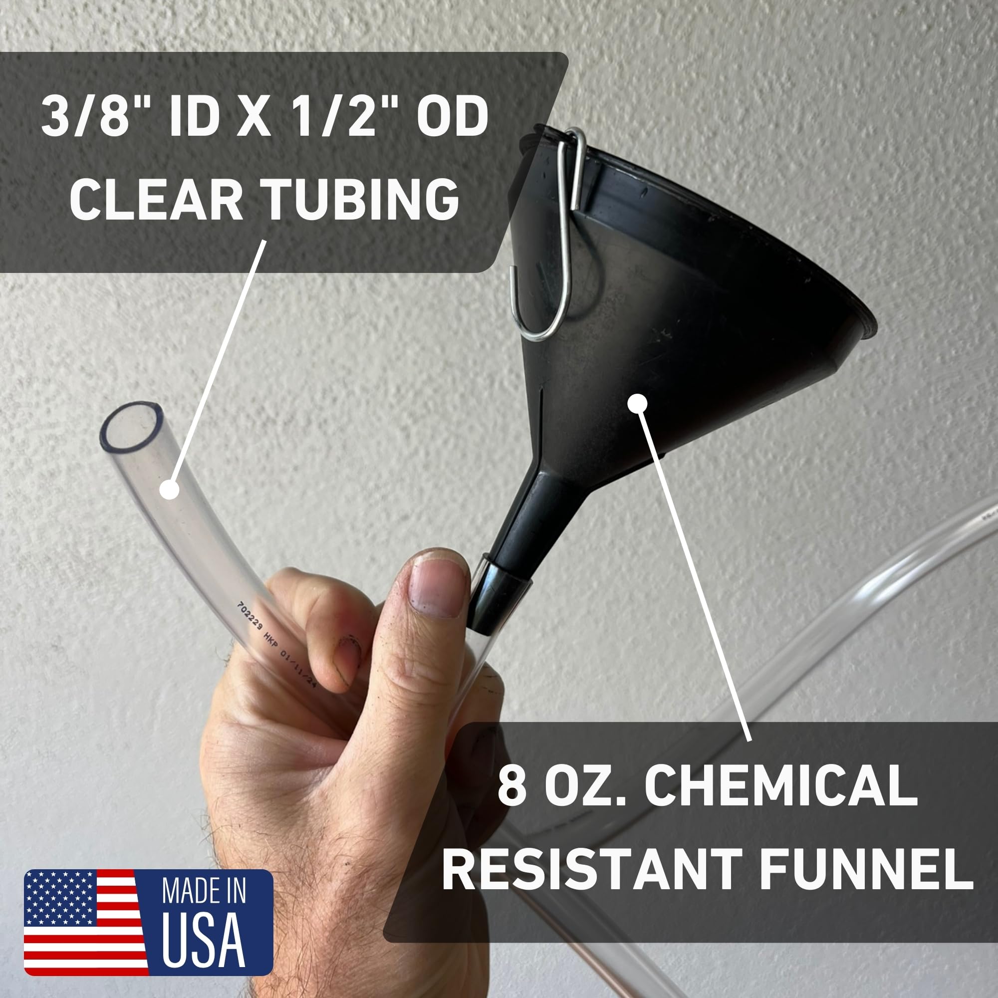 Franks Funnels USA made product highlighting domestic quality and durability.
