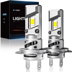 FRANXI H7 bulbs with one-to-one size design for quick fog light upgrades.