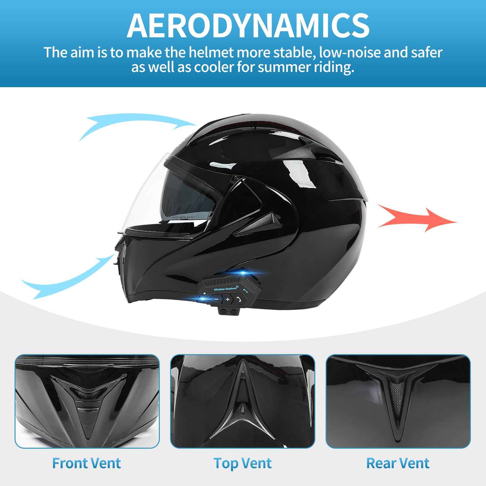 FRBRK dual visor with sunshade visible for glare control.