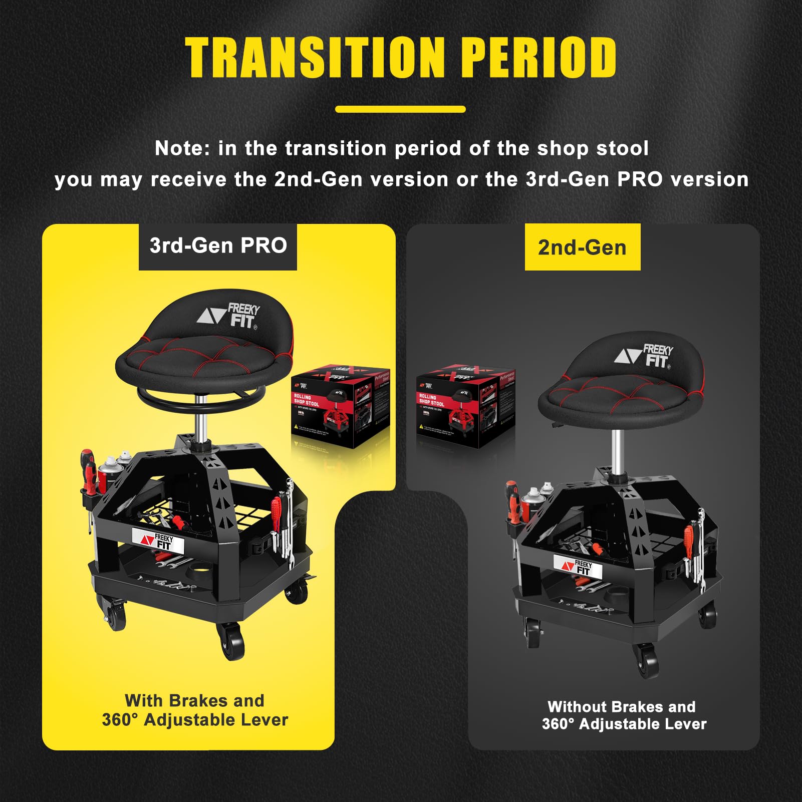 Magnetic tool hold keeps essential tools within reach.