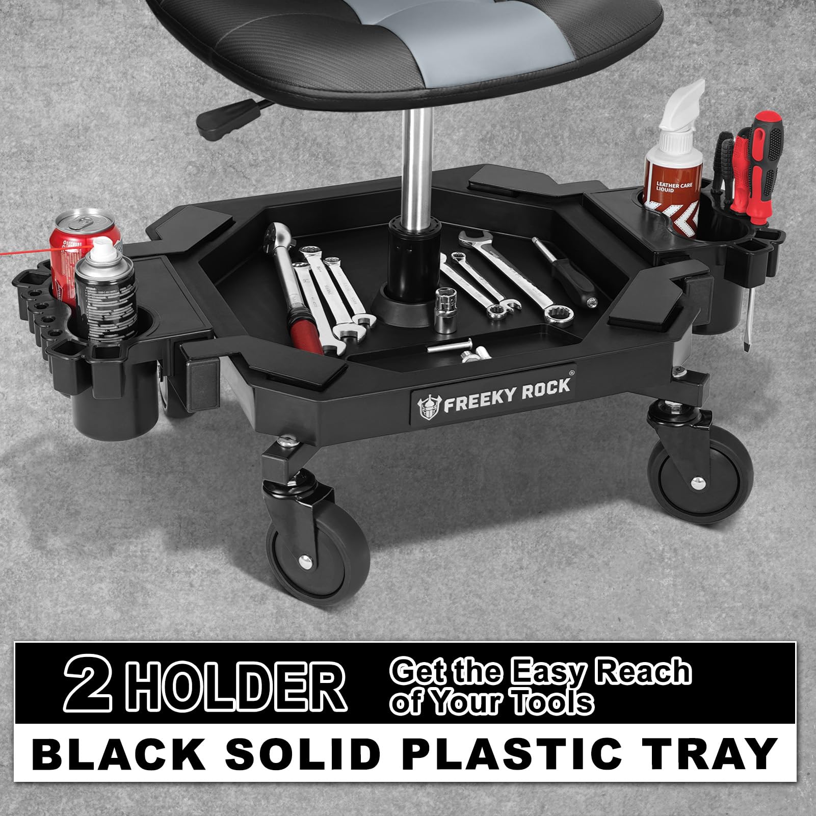 FREEKYROCK 360° swivel base enables easy position changes
