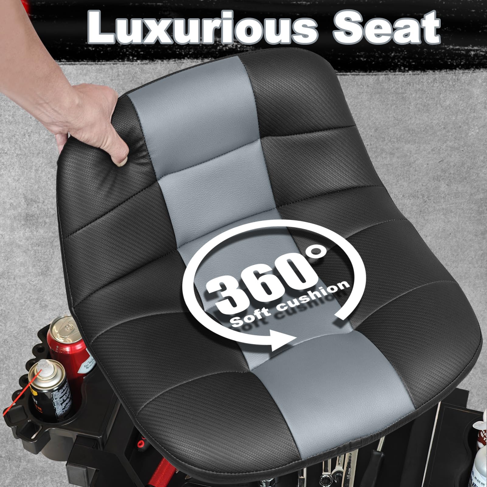 FREEKYROCK carbon fiber leather finish adds premium, modern look