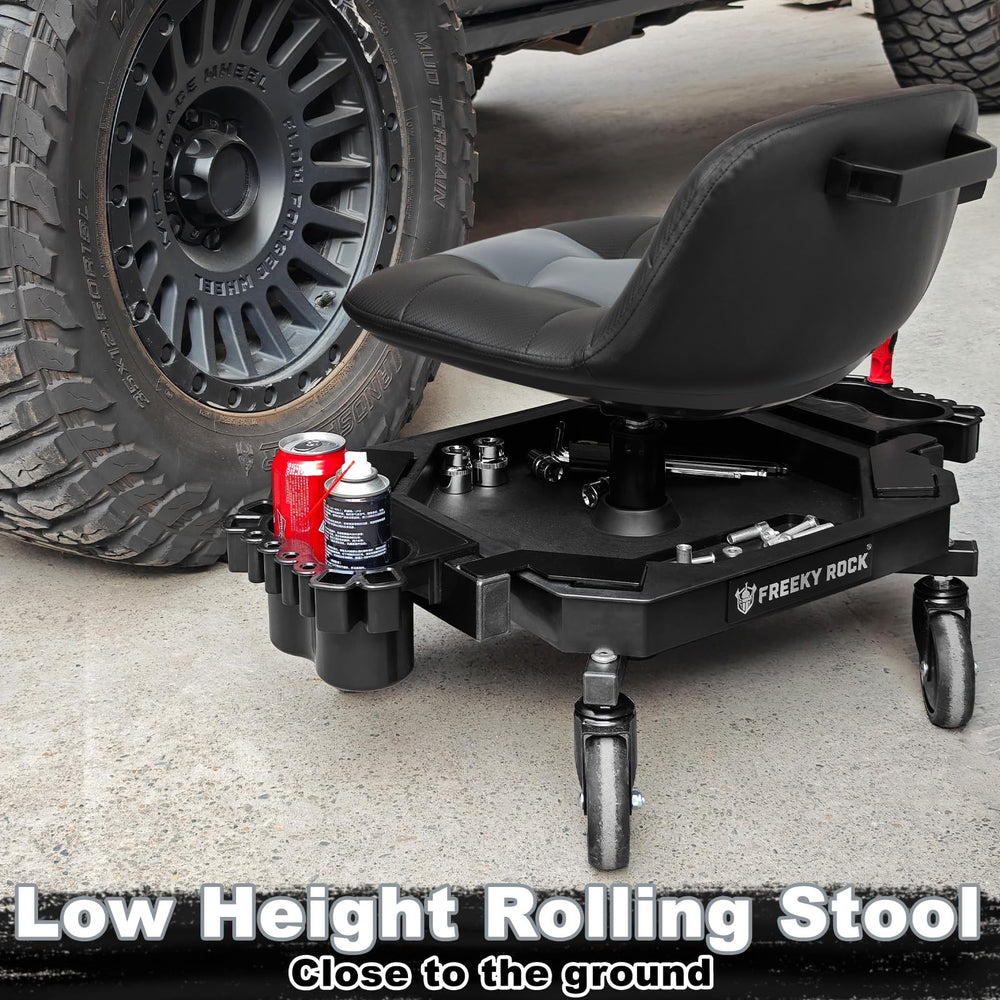 FREEKYROCK four caster wheels glide on various surfaces