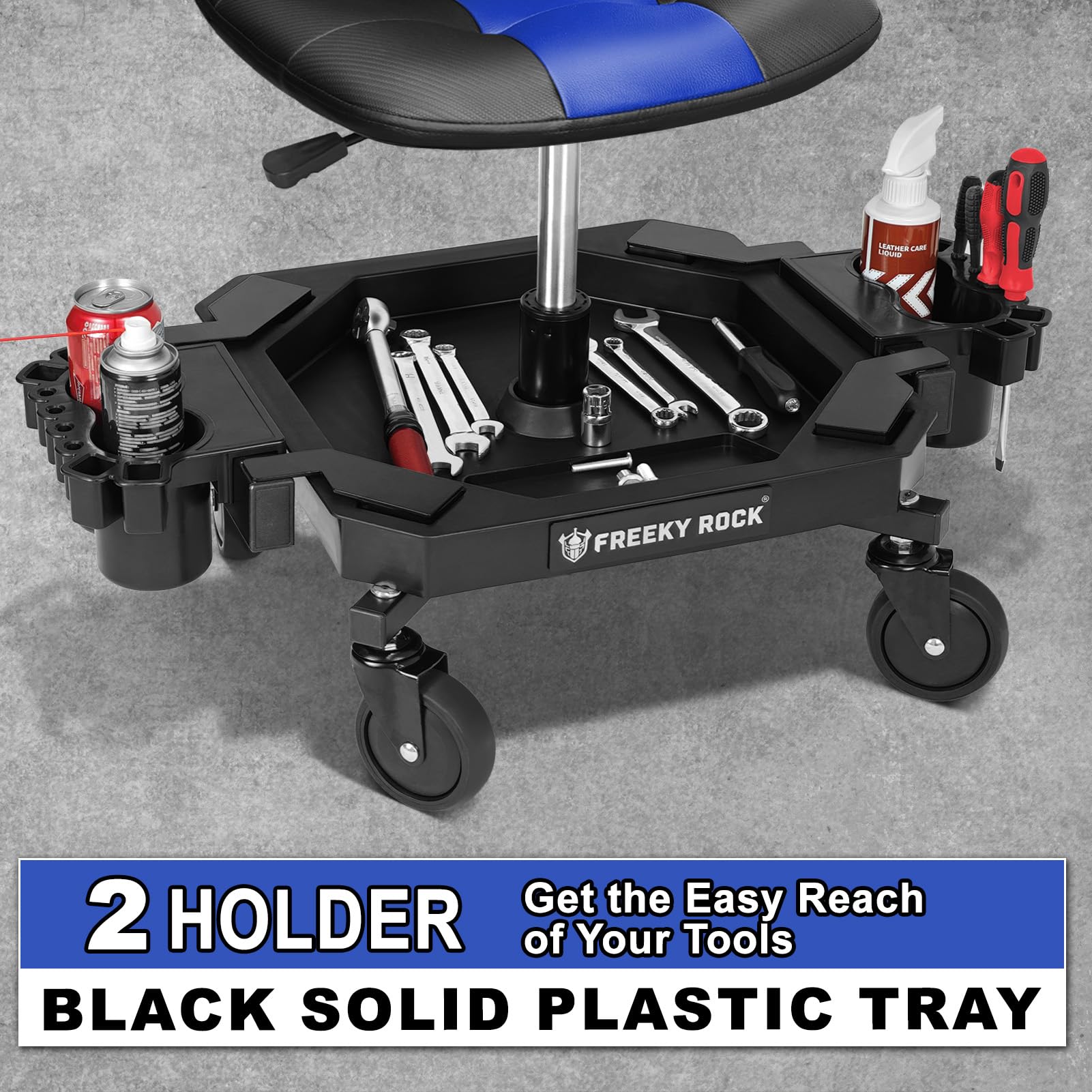 FREEKYROCK side cup and tool holders organize shop essentials